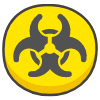 Biohazard emoji - Free transparent PNG, SVG. No sign up needed.