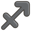 Sagittarius A emoji - Free transparent PNG, SVG. No sign up needed.