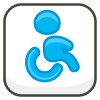 Wheelchair Symbol emoji - Free transparent PNG, SVG. No sign up needed.