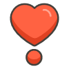 Heart Exclamation emoji - Free transparent PNG, SVG. No sign up needed.