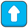 Up Arrow emoji - Free transparent PNG, SVG. No sign up needed.