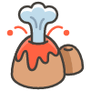 Volcano emoji - Free transparent PNG, SVG. No sign up needed.