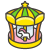 Carousel Horse A emoji - Free transparent PNG, SVG. No sign up needed.