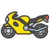 Motorcycle emoji - Free transparent PNG, SVG. No sign up needed.