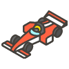Racing Car B emoji - Free transparent PNG, SVG. No sign up needed.
