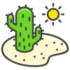 Desert emoji - Free transparent PNG, SVG. No sign up needed.