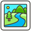 National Park B emoji - Free transparent PNG, SVG. No sign up needed.