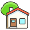 House With Garden emoji - Free transparent PNG, SVG. No sign up needed.