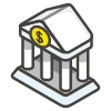 Bank A emoji - Free transparent PNG, SVG. No sign up needed.