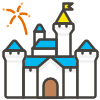 Castle B emoji - Free transparent PNG, SVG. No sign up needed.