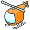 Helicopter A emoji - Free transparent PNG, SVG. No sign up needed.