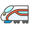 High Speed Train A emoji - Free transparent PNG, SVG. No sign up needed.