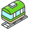 Tram emoji - Free transparent PNG, SVG. No sign up needed.