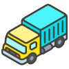 Delivery Truck A emoji - Free transparent PNG, SVG. No sign up needed.