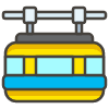 Suspension Railway B emoji - Free transparent PNG, SVG. No sign up needed.