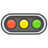 Horizontal Traffic Light emoji - Free transparent PNG, SVG. No sign up needed.