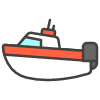 Motor Boat B emoji - Free transparent PNG, SVG. No sign up needed.
