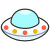 Flying Saucer B emoji - Free transparent PNG, SVG. No sign up needed.