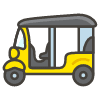 Auto Rickshaw emoji - Free transparent PNG, SVG. No sign up needed.
