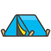 Tent B emoji - Free transparent PNG, SVG. No sign up needed.