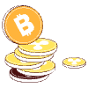 Stack Of Cryptocoins Tokens illustration - Free transparent PNG, SVG. No sign up needed.