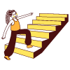 Climbing Stairs illustration - Free transparent PNG, SVG. No sign up needed.