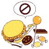 No Junkfood illustration - Free transparent PNG, SVG. No sign up needed.