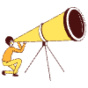 Looking Through A Telescope illustration - Free transparent PNG, SVG. No sign up needed.
