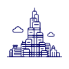 Burj Khalifa Illustration from UX Line Set