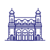 Ellis Island Illustration from UX Line Set