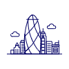 Gherkin Illustration from UX Line Set