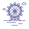 London EYE Illustration from UX Line Set