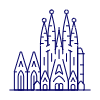 Sagrada Familia illustration - Free transparent PNG, SVG. No sign up needed.