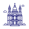 Saint PAUL Cathedral Illustration from UX Line Set