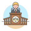 Judge 2 1 Illustration from UX Colors Set
