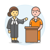 Lawyer Convict 8 Illustration from UX Colors Set