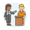 Lawyer Convict 9 Illustration from UX Colors Set