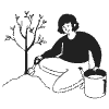 Grow Plants Home Garden illustration - Free transparent PNG, SVG. No sign up needed.