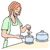 Leisure Food Cooking For Family Friends Guests illustration - Free transparent PNG, SVG. No sign up needed.