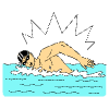 Swimming illustration - Free transparent PNG, SVG. No sign up needed.
