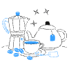 Coffee Tea 6 illustration - Free transparent PNG, SVG. No sign up needed.