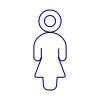 Pride Agender Avatar Illustration from UX Line Set
