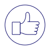 Like Circle 1 Illustration from UX Line Set