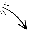 Curve Doodle Arrow 2 Element from Beveled Scribbles Set
