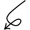 Spiral Arrow Line 16 Element from Variable Scribbles Set