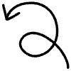 Spiral Arrow Line 7 Element from Variable Scribbles Set