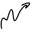 Wiggle Arrow Line 1 Element from Variable Scribbles Set