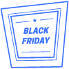 Black Friday Star Frame element - Free transparent PNG, SVG. No sign up needed.