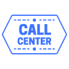 Call Center Hexagon element - Free transparent PNG, SVG. No sign up needed.