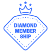 Diamond Membership Crown element - Free transparent PNG, SVG. No sign up needed.